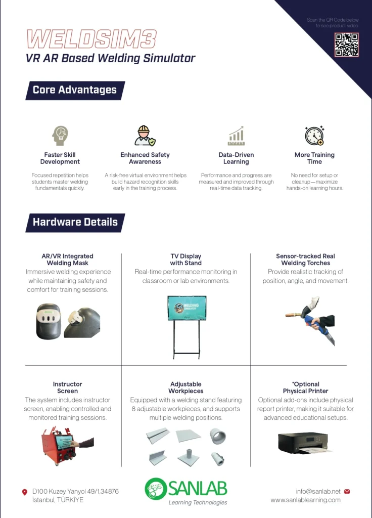 Catalogues & Brochures - SANLAB Welding Simulator